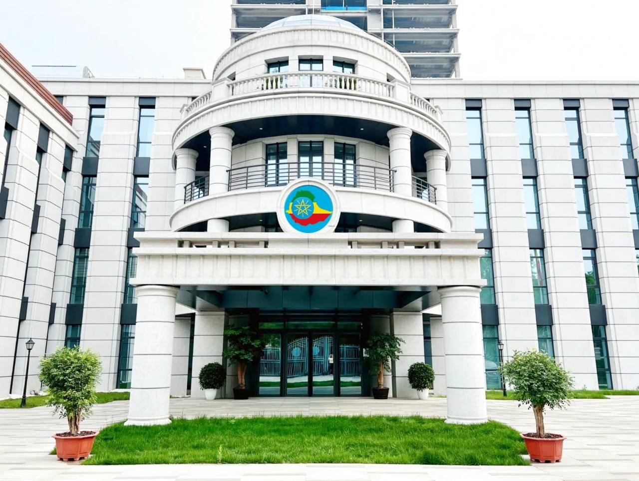Ethiopian Embassy in Beijing building